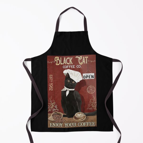 Item preview, Cute Funny Black Cat Coffee Enjoy Your Coffee cat gift designed and sold by Douglafa.