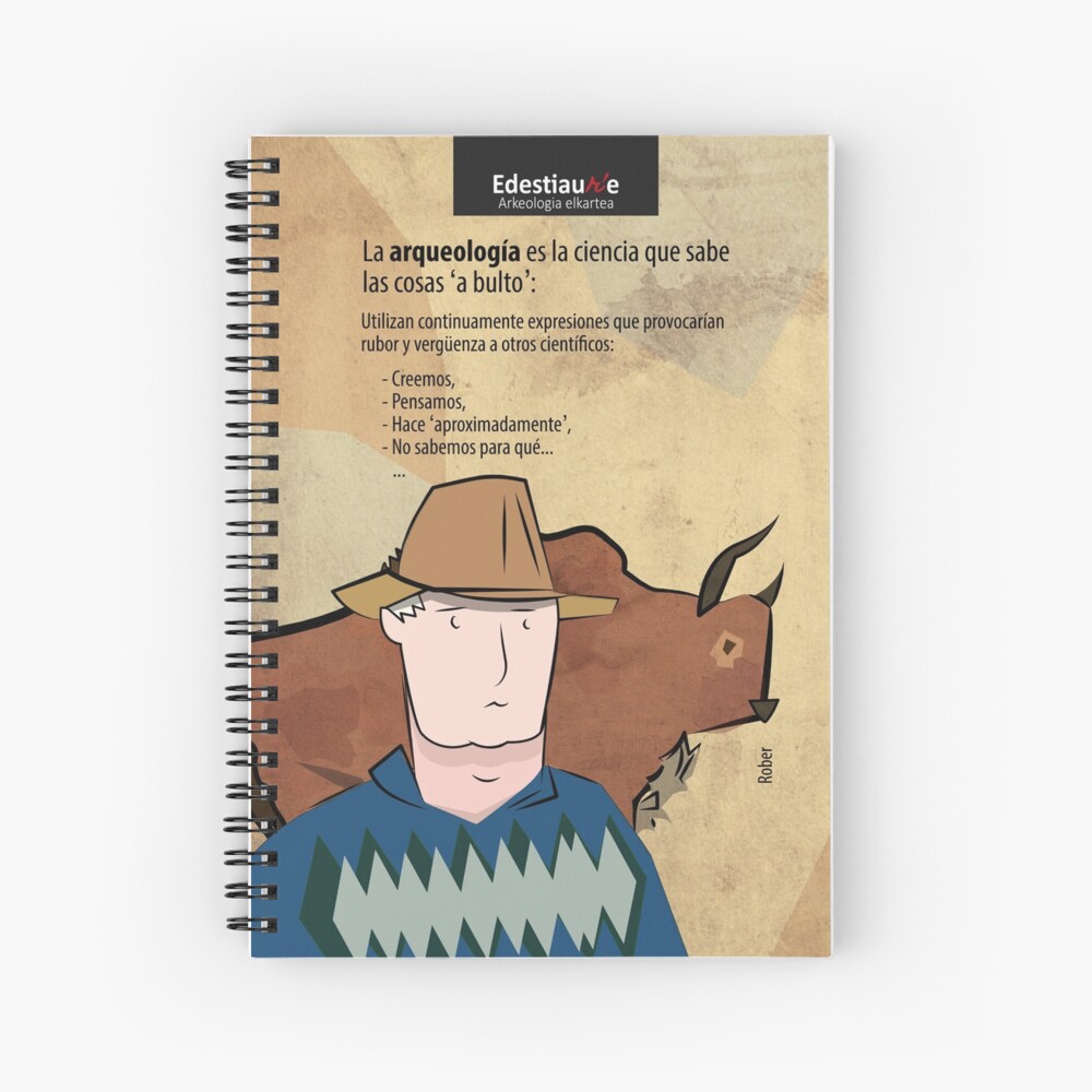 Arqueolgía (Vintage). Edestiaurre. Cuaderno Cuaderno de espiral
