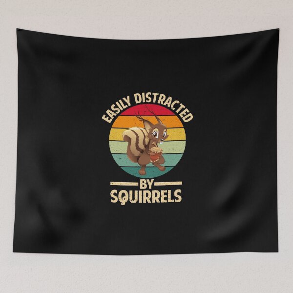 Item preview, Easily Distracted By Squirrels: Squirrel, Squirrel Lover Gift, Woodland Animal designed and sold by Simoakn.