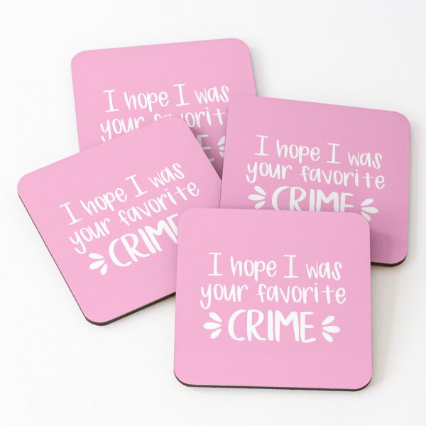 Item preview, I Hope I Was Your Favorite Crime (Pink BG) designed and sold by FilipeFerreira.