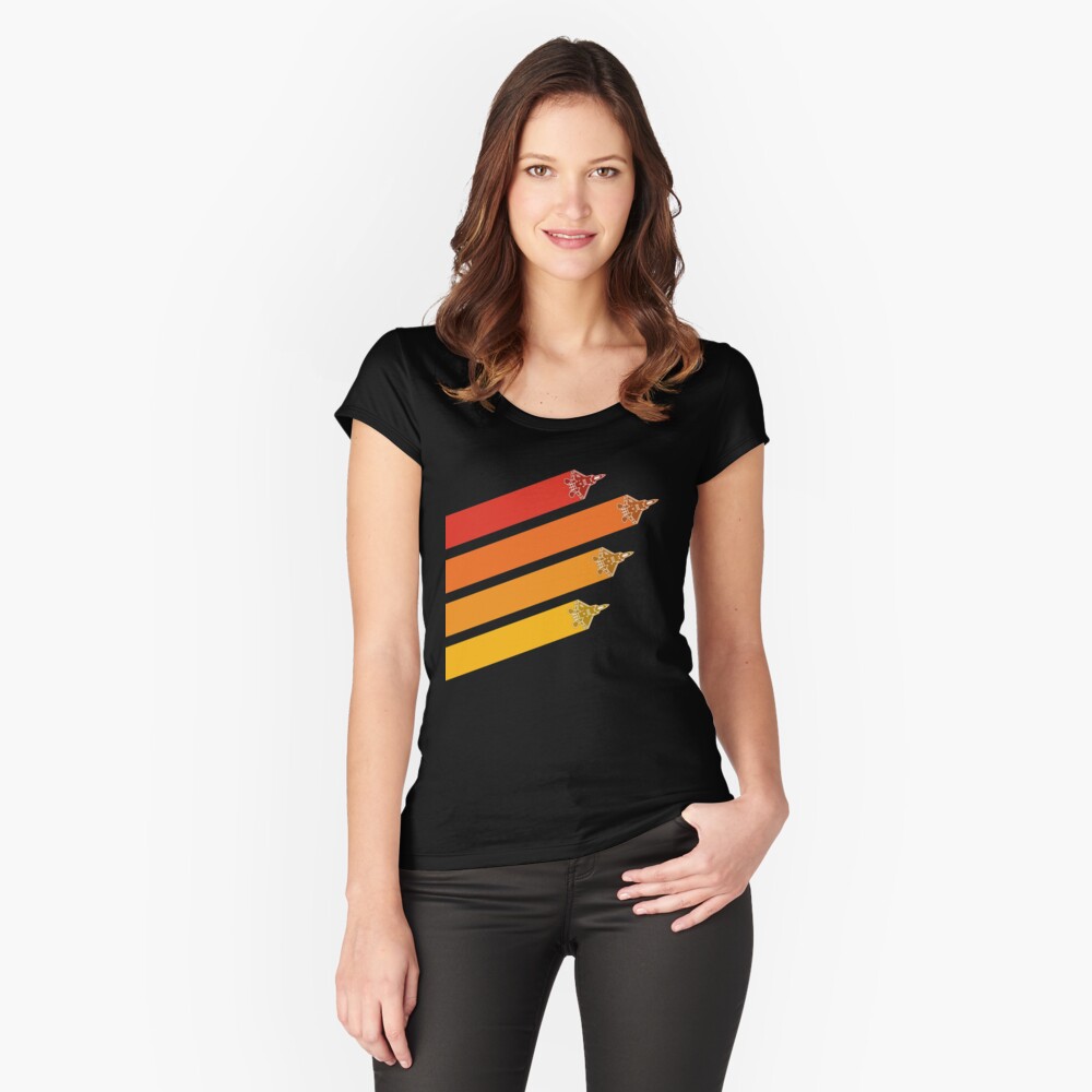 Item preview, Fitted Scoop T-Shirt designed and sold by Aeronautdesign.