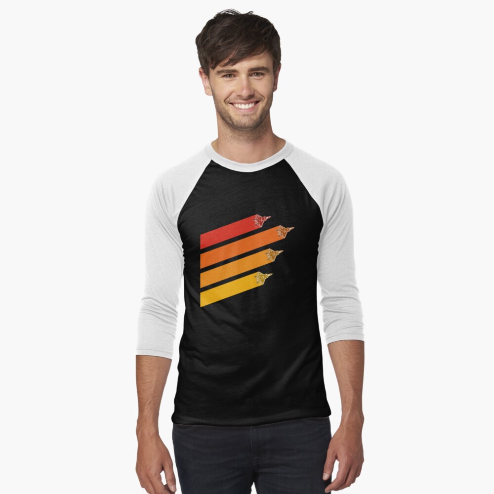 Item preview, Baseball ¾ Sleeve T-Shirt designed and sold by Aeronautdesign.