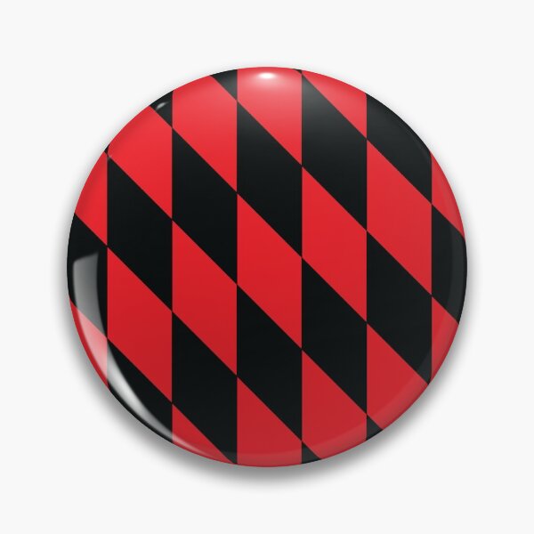 Item preview, Checkered Rhomboids "Red-Black" designed and sold by MHich.