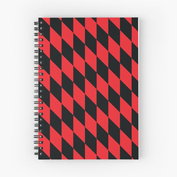 Item preview, Checkered Rhomboids "Red-Black" designed and sold by MHich.