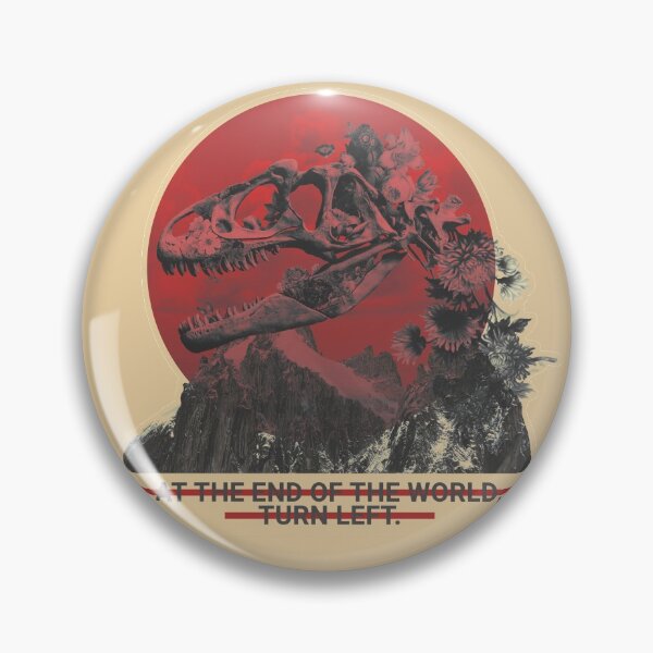 Item preview, At The End Of The World Turn Left - English Cut Out designed and sold by sweetscorpio.