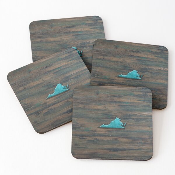 Item preview, Virginia Shape Teal designed and sold by Jared Davies.