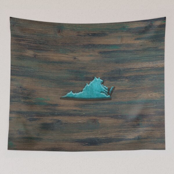 Item preview, Virginia Shape Teal designed and sold by Jared Davies.