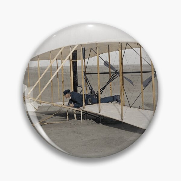 Item preview, Wilbur Wright After Unsuccessful Flying Attempt - 1903 - Colorized designed and sold by warishellstore.