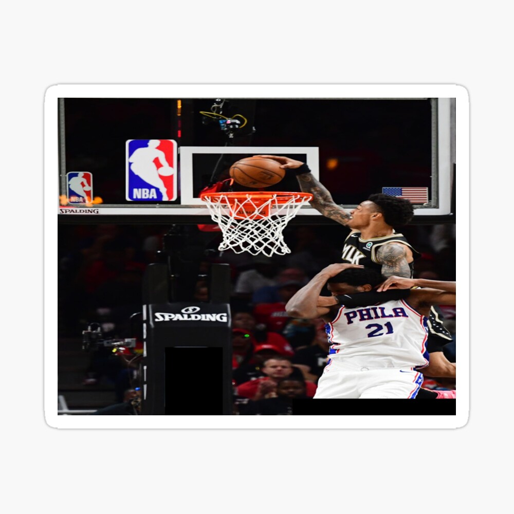 JOHN COLLINS DUNK ON EMBIID by Miraidesigns Poster for Sale by  miraidesigns