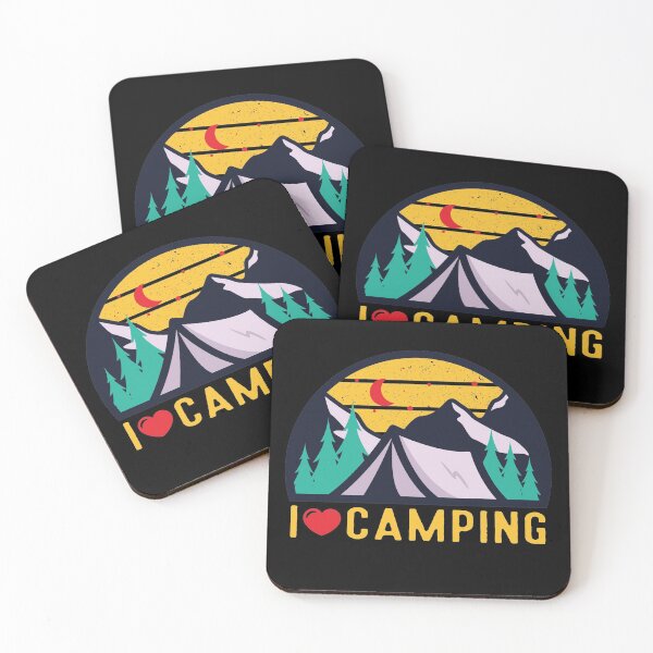 Item preview, I Heart Camping - Camping Lover designed and sold by Peak Pine View.
