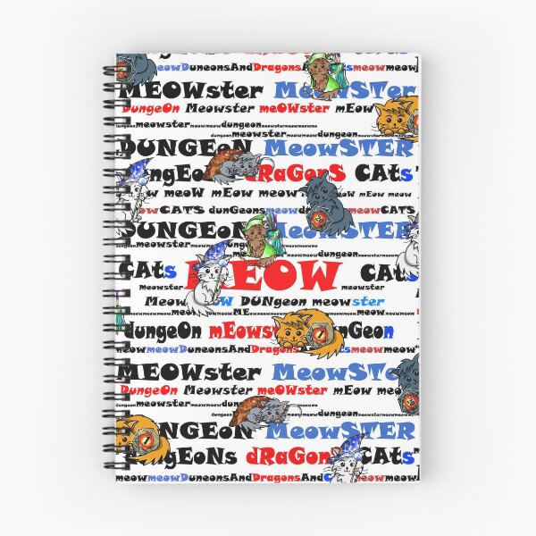 Item preview, Dungeon meowster meow cats designed and sold by CuisineCat.