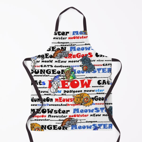 Item preview, Dungeon meowster meow cats designed and sold by CuisineCat.