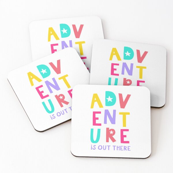 Item preview, "Adventure is out there" up quote designed and sold by Campbell Bryant.