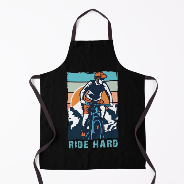 Item preview, Ride Hard Mountain Biking Downhill Adventure Bike Trail Vintage Design designed and sold by trendyzcom.