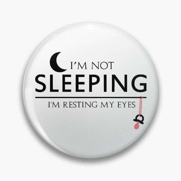 Item preview, I'm Not Sleeping I'm Resting My Eyes designed and sold by GoldenGerrari.