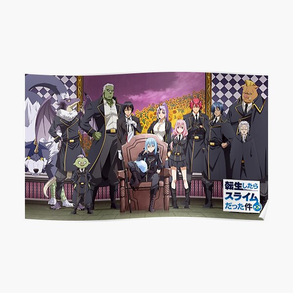 Rimuru And Friends Poster Poster