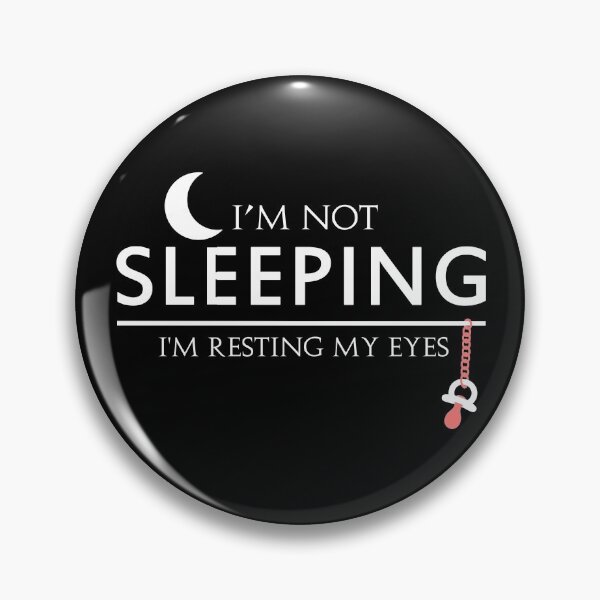 Item preview, I'm Not Sleeping I'm Resting My Eyes, Funny saying gift designed and sold by GoldenGerrari.