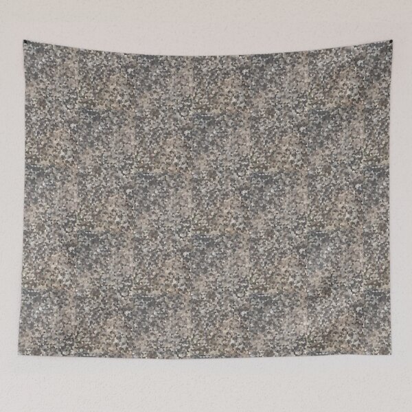 Item preview, Hexadecimal pixilation of gravel designed and sold by Hawkinsn.