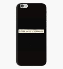 NORMAN BATES IS NO MURDERER (BLACK VERSION) iPhone Case