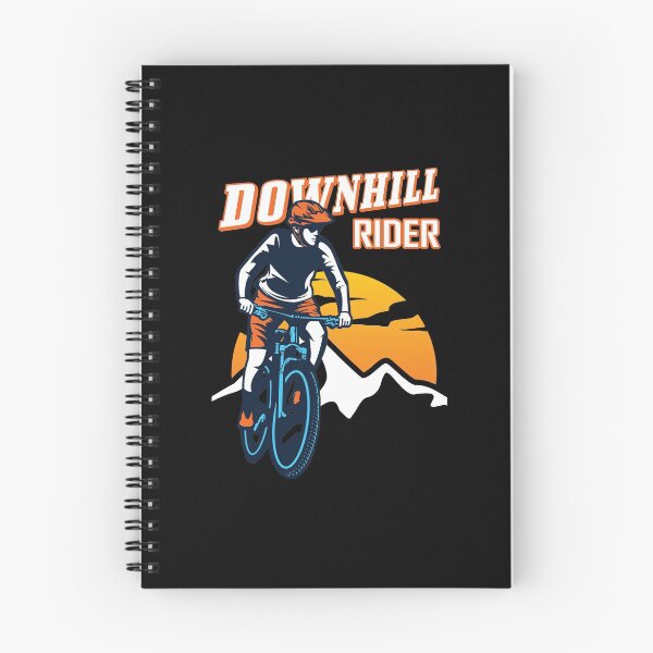 Item preview, Downhill Rider Mountain Road Bike Cyclist Biking Adventure Trail Vintage Design designed and sold by trendyzcom.