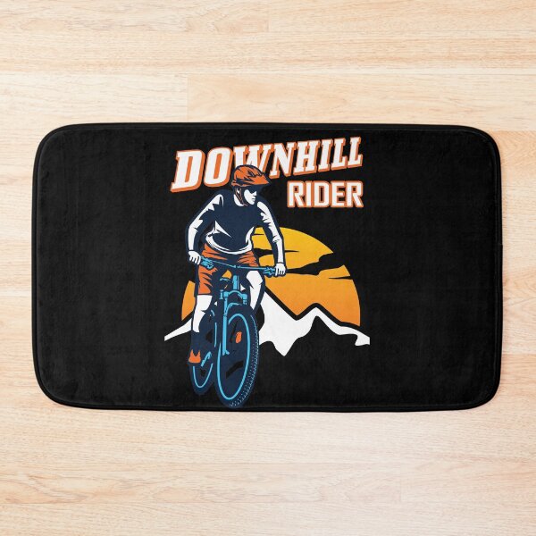 Item preview, Downhill Rider Mountain Road Bike Cyclist Biking Adventure Trail Vintage Design designed and sold by trendyzcom.