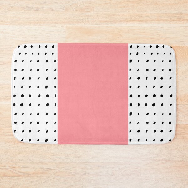 Item preview, Black and white polka dots pattern-Pink back-ground designed and sold by Mammanation.