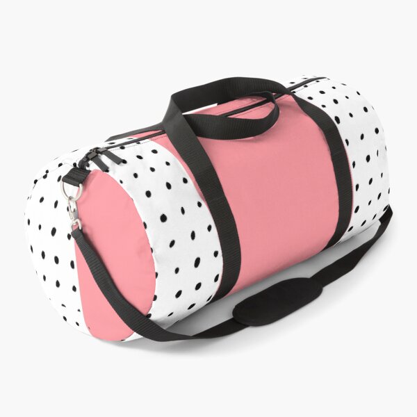 Item preview, Black and white polka dots pattern-Pink back-ground designed and sold by Mammanation.