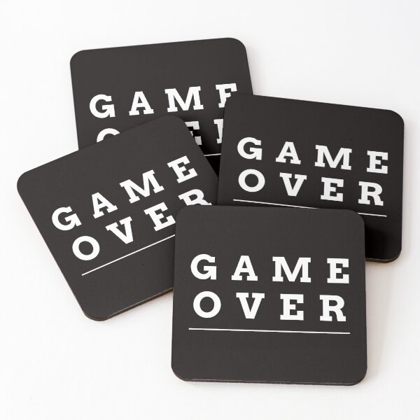 Item preview, GAME OVER designed and sold by kh0l0d.