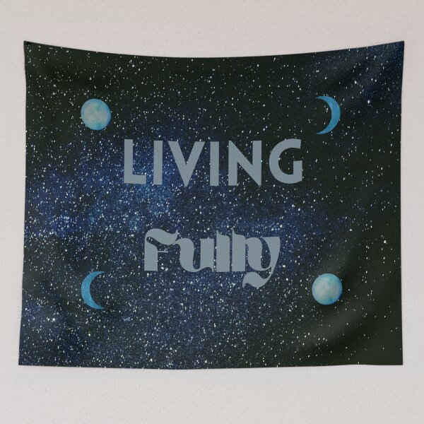 Item preview, Living Fully/Outer Space, Stars, Crescent Moons, Planet Uranus Set designed and sold by ShaunSandhu.