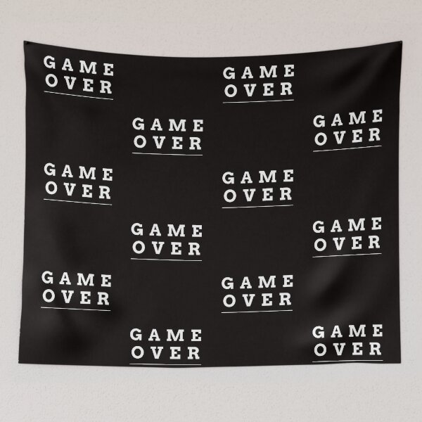 Item preview, GAME OVER designed and sold by kh0l0d.