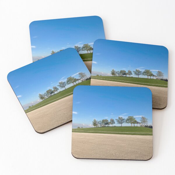 Item preview, Park landscape with trees and sand designed and sold by JuliVogel.
