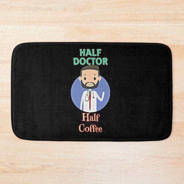 Item preview, Half Doctor Half Coffee - Funny designed and sold by Cool Store.