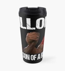 Schwarzenegger Dillon Predator Arm Wrestle Travel Mug