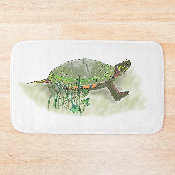 Item preview, Painted turtle designed and sold by SoniasArtwork.