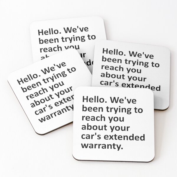 Item preview, Trying To Reach You Regarding Your Car's Warranty designed and sold by ClickForMore.