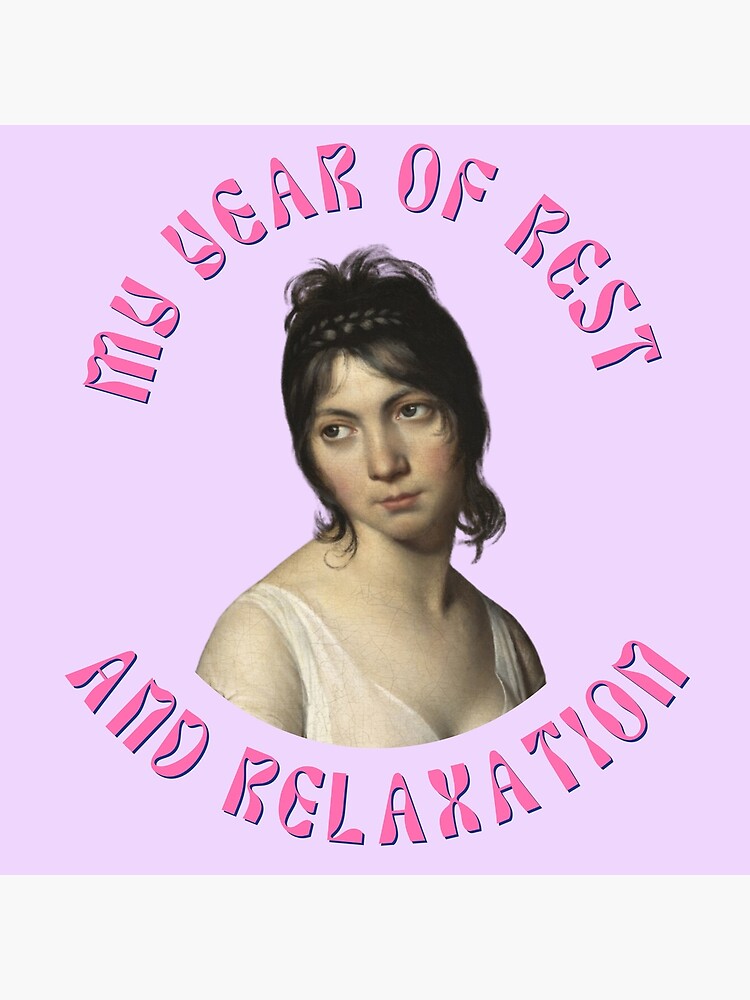my year of rest and relaxation aesthetic