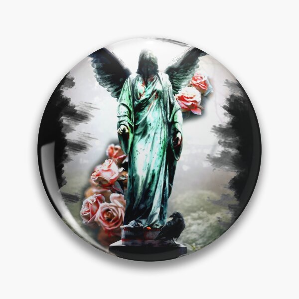 Item preview, Dark angel bleeding / roses / crow/ raven designed and sold by DarkDesign69.