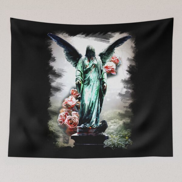 Item preview, Dark angel bleeding / roses / crow/ raven designed and sold by DarkDesign69.