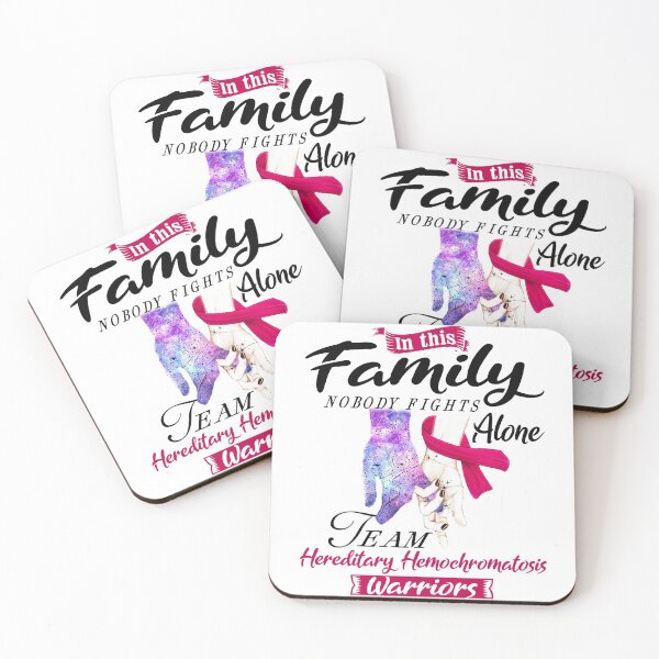 Item preview, In This Family No One Fights Alone Team Hereditary Hemochromatosis Warrior designed and sold by deputylove.