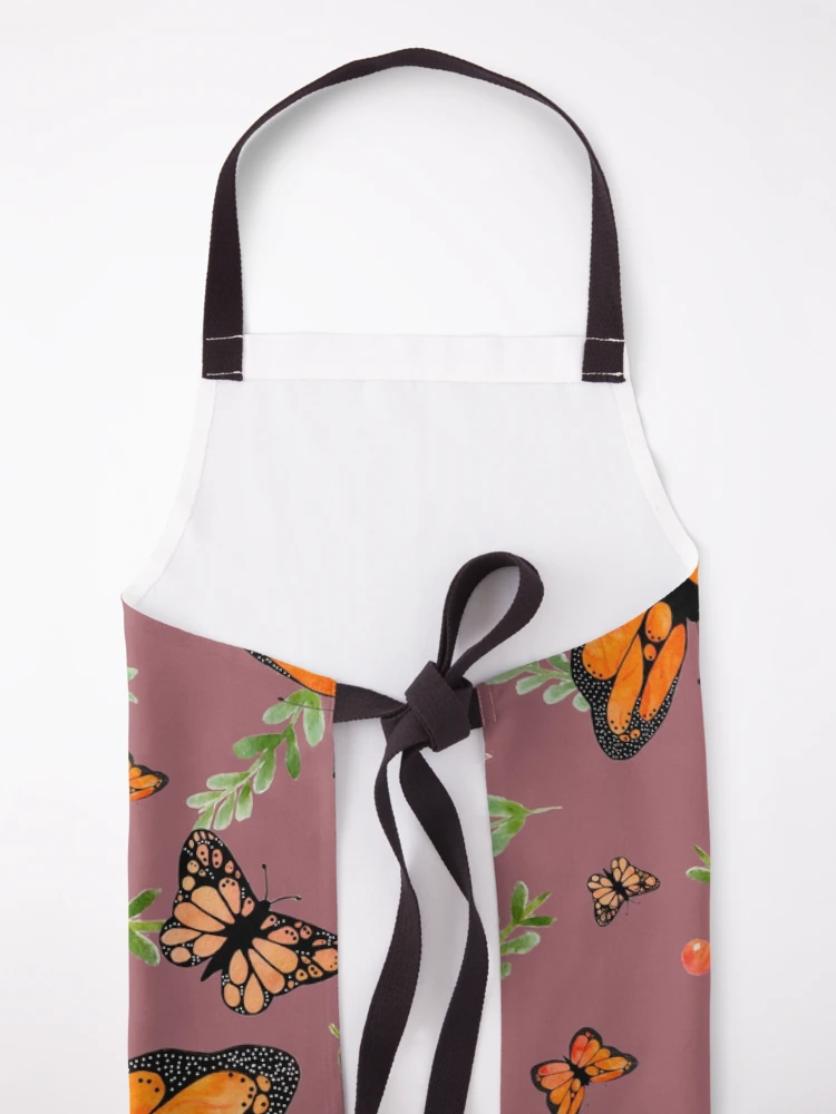 Thumbnail 5 of 6, Apron, Butterflies - Rapport designed and sold by ArteriabyJudith.