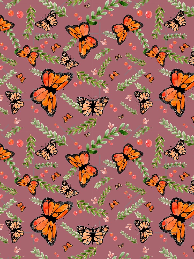 Thumbnail 3 of 3, Scarf, Butterflies - Rapport designed and sold by ArteriabyJudith.