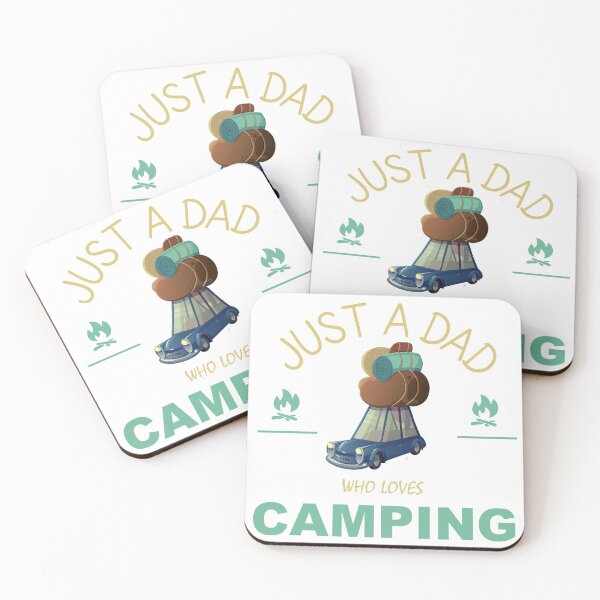 Item preview, just a dad who loves camping designed and sold by naturehikers.