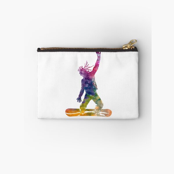 Item preview, Young snowboarder man 01 in watercolor designed and sold by paulrommer.