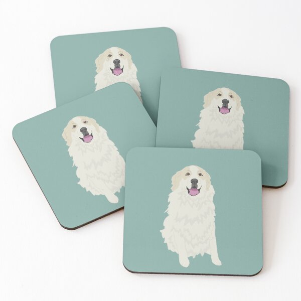 Item preview, Tan Eared Great Pyrenees Pattern  designed and sold by KantstandyaC.
