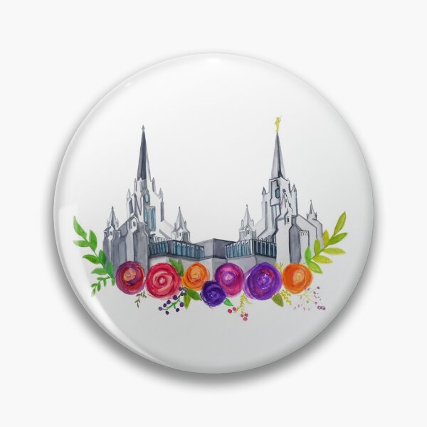 Item preview, San Diego LDS Temple Watercolor designed and sold by Depp800.