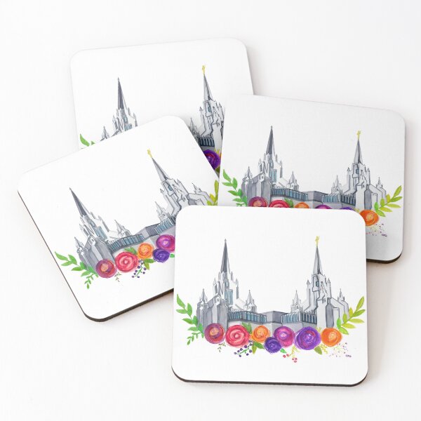 Item preview, San Diego LDS Temple Watercolor designed and sold by Depp800.