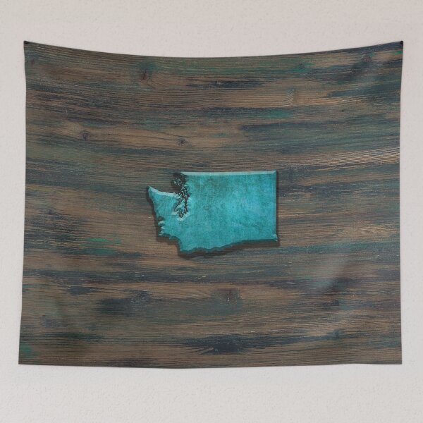 Item preview, Washington Shape Teal designed and sold by Jared Davies.
