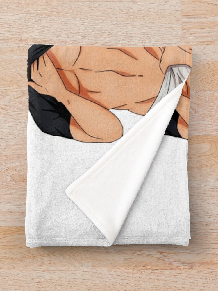 Bojji And Kage-none fleece blanket-Alundrart by TeeFury