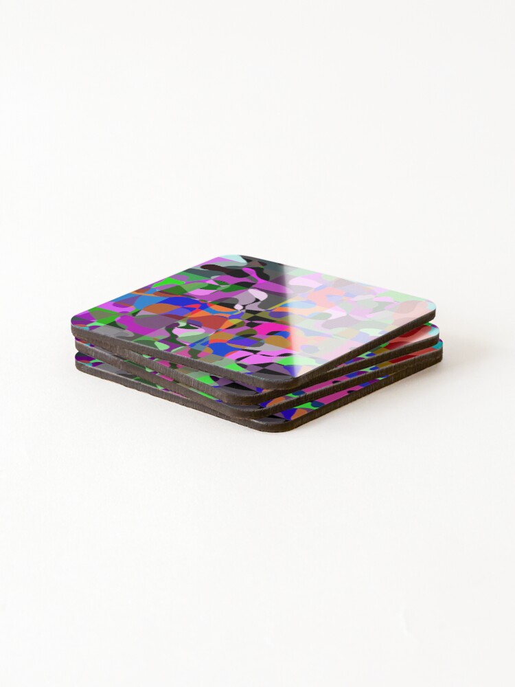 Thumbnail 4 of 5, Coasters (Set of 4), Project: Disarray designed and sold by IKDG.