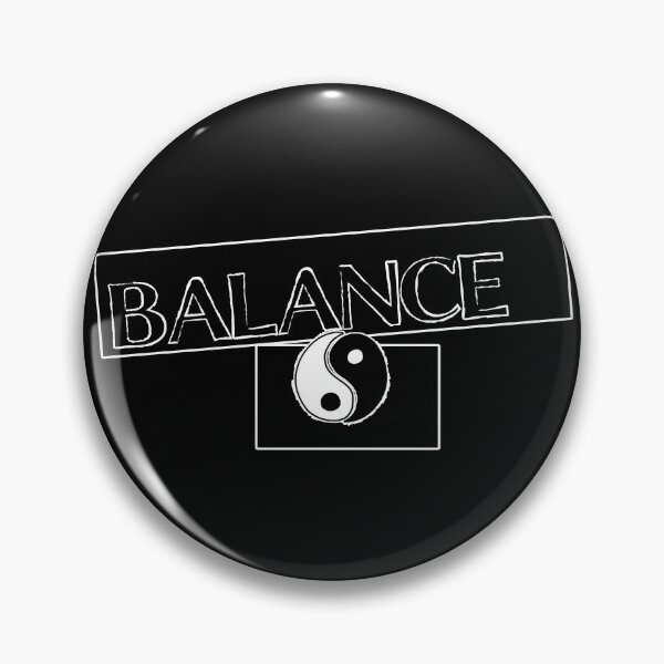 Item preview, BALANCE - YinYang - Funny mindfulness - Zen AF - Chill Out designed and sold by originalsusie.